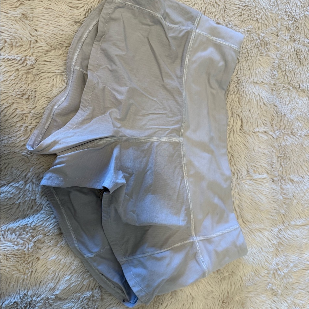 White Speed Up Shorts